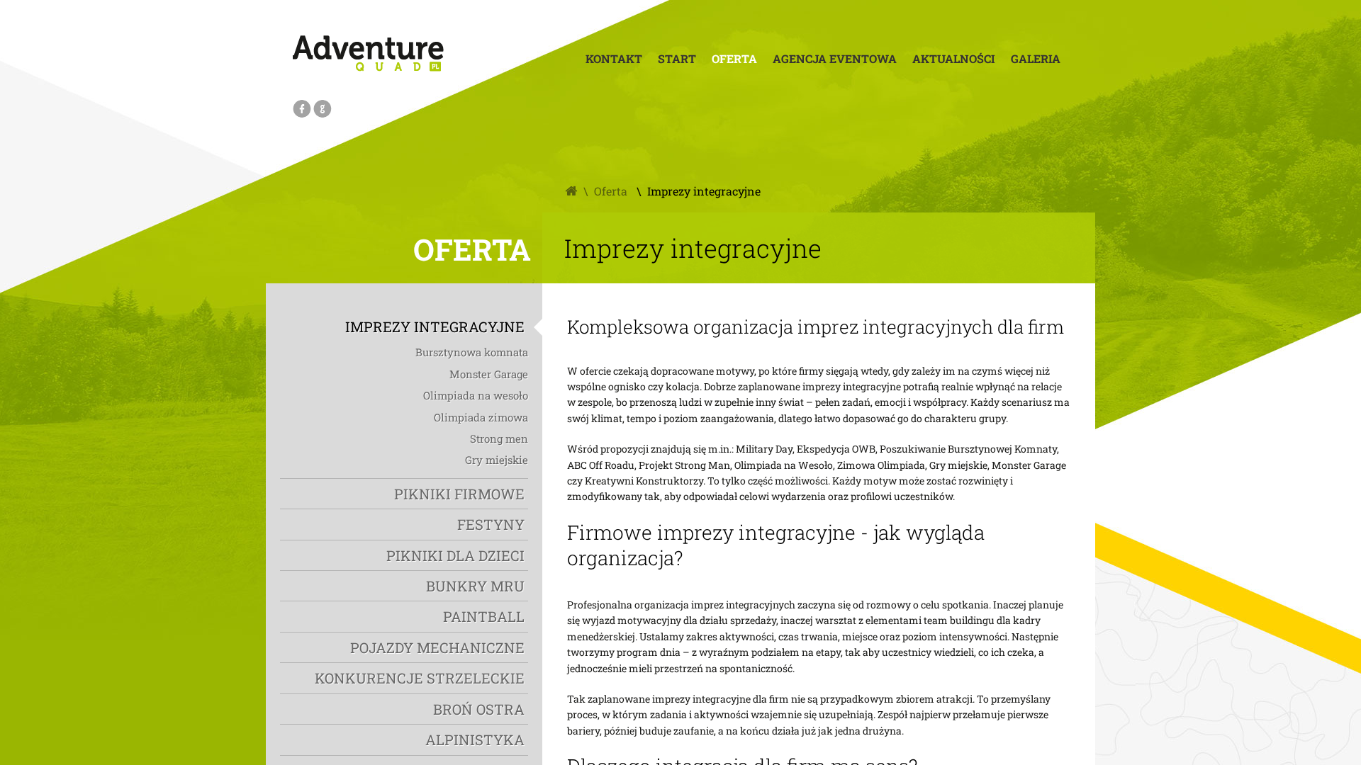 Imprezy integracyjne dla firm w plenerze – quady, paintball czy team building?