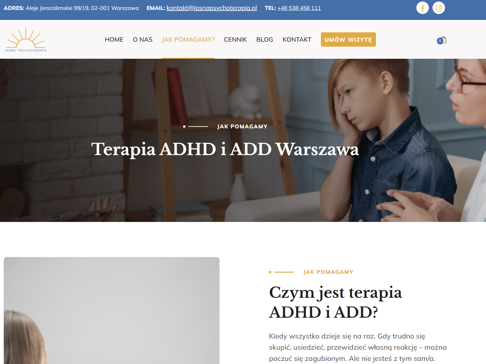 Terapia ADHD a codzienne funkcjonowanie - jak poprawić koncentrację, organizację i kontrolę emocji?