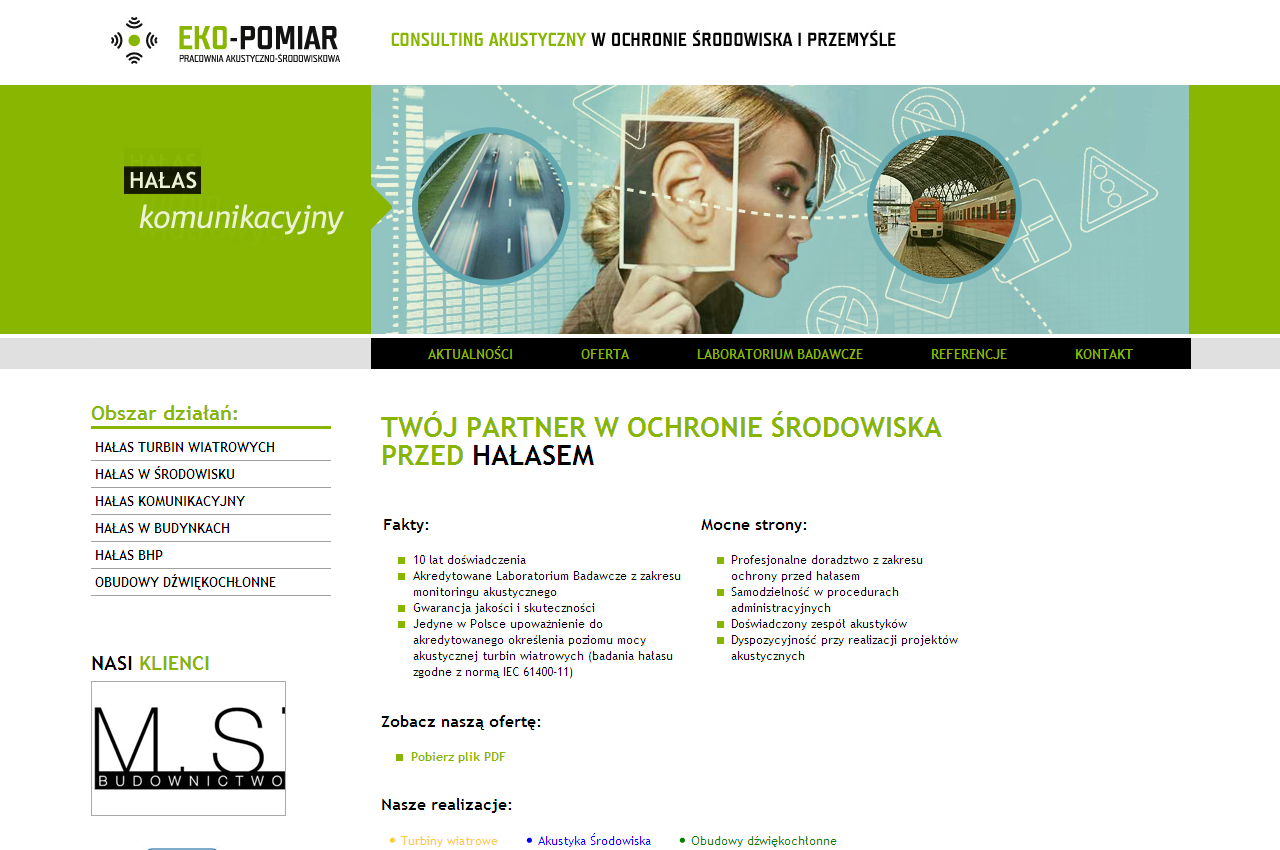 Zrzut strony EKO-POMIAR