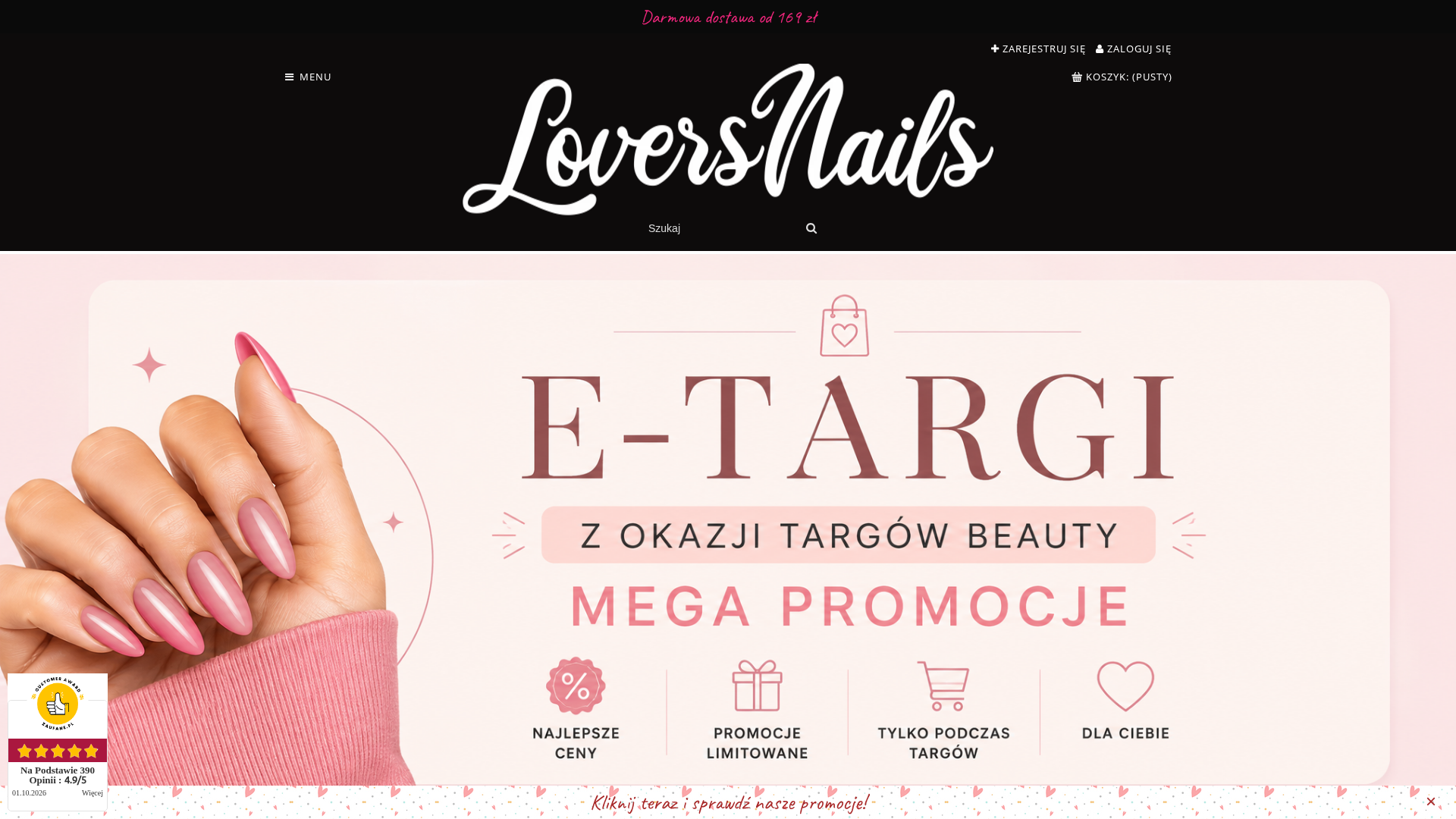 Zrzut strony LoversNails