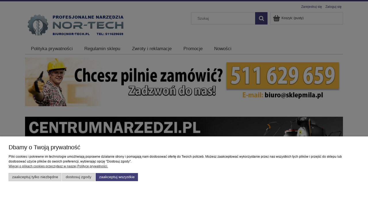Zrzut strony Centrum narzędzi Warszawa - Nor-Tech