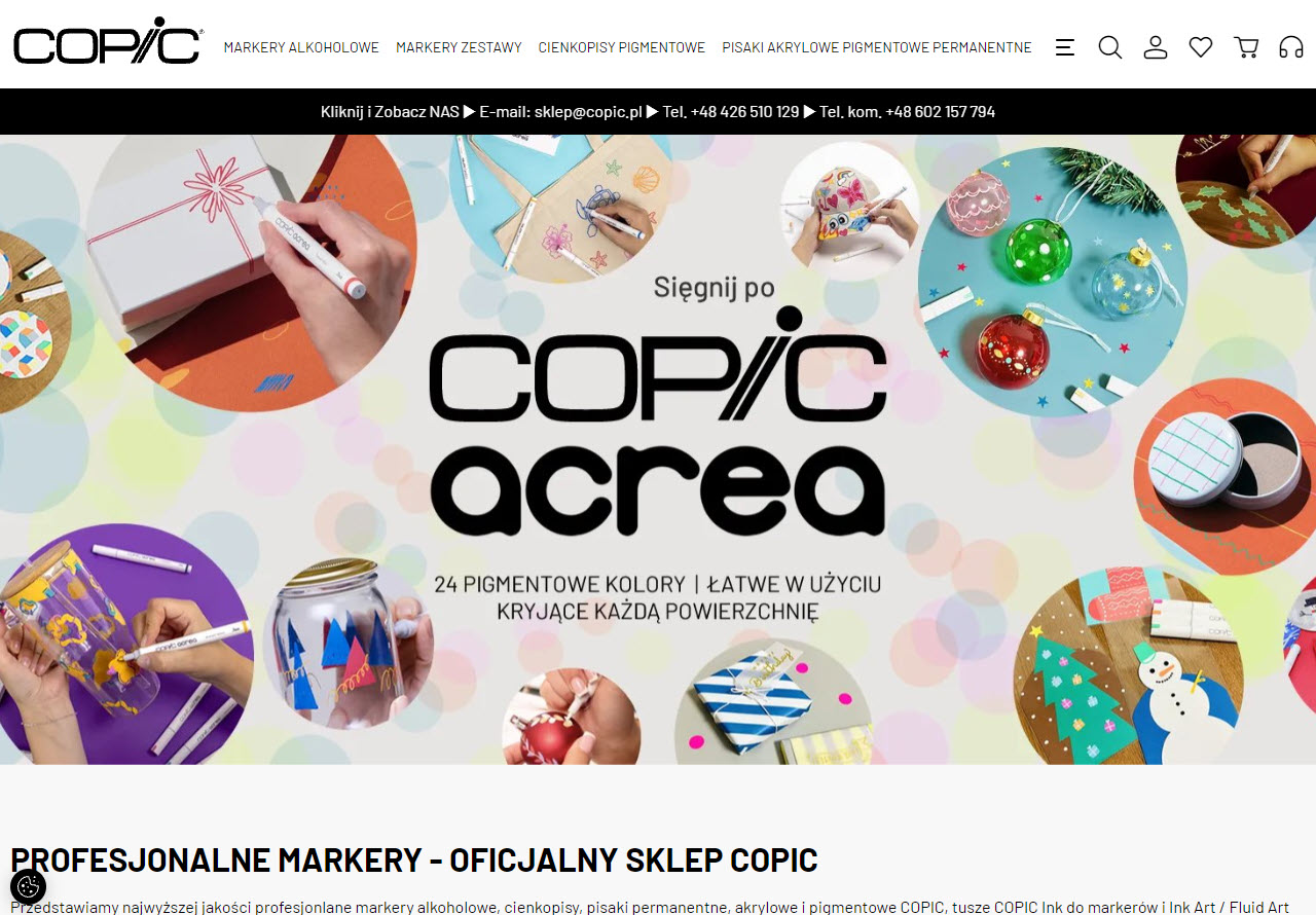 Zrzut strony COPIC.PL