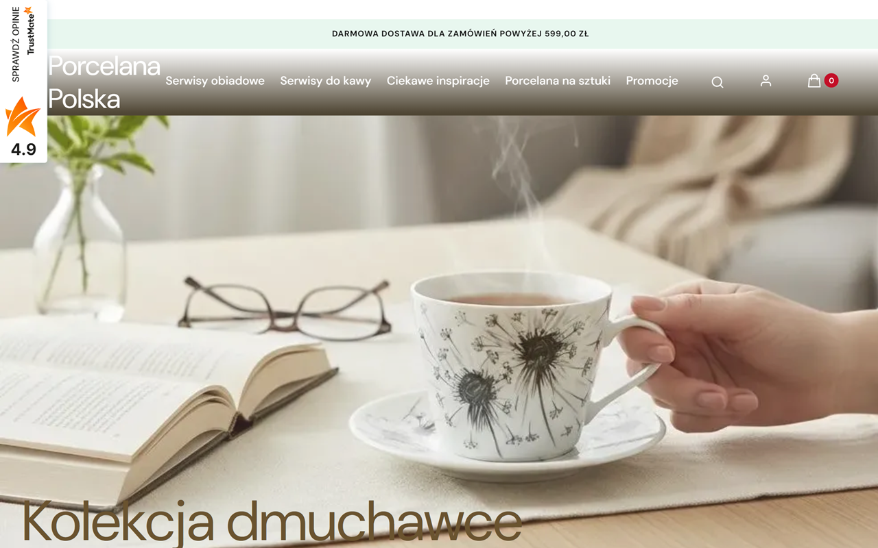 Zrzut strony Naczynia porcelanowe - Porcelana Polska