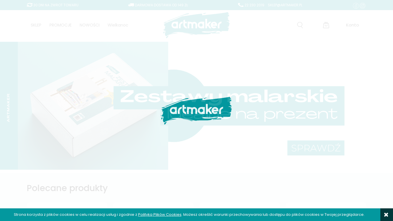 Zrzut strony Sklep plastyczny - Artmaker.pl